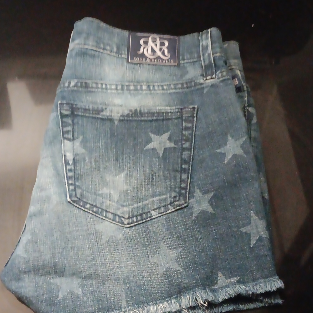 Rock and Republic Star Lolita Denim Shorts